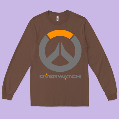 Overwatch Long Sleeve Tee Designed By Pixelwave