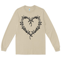 Mushroom bichota heart for women,cute music t shirt Long Sleeve Tee - PixelWave