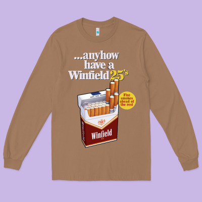 Anyhow Have A Winfield 25s Classic Long Sleeve Tee Designed By Pixelwave