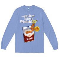 Colony Blue Anyhow Have A Winfield 25s Classic Long Sleeve Tee - PixelWave
