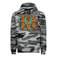 Slate Camo basketball serape cowhide turquoise leopard glitter  brushstrokes Premium Hoodie - Artiststas