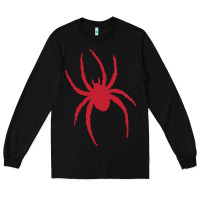 Black Richmond spiders Long Sleeve Tee - PixelWave