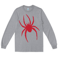 Heather Grey Richmond spiders Long Sleeve Tee - PixelWave