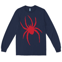 Navy Richmond spiders Long Sleeve Tee - PixelWave