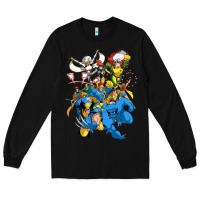Black group pic x men Long Sleeve Tee - PixelWave