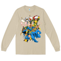 Mushroom group pic x men Long Sleeve Tee - PixelWave