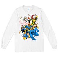 White group pic x men Long Sleeve Tee - PixelWave