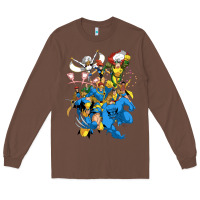 Chestnut group pic x men Long Sleeve Tee - PixelWave