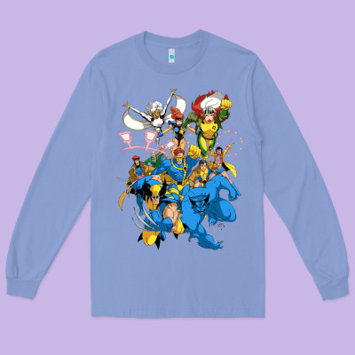 Group Pic X Men Long Sleeve Tee Designed By Pixelwave