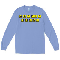Colony Blue waffle hause Long Sleeve Tee - PixelWave