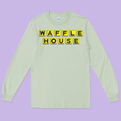 Waffle Hause Long Sleeve Tee Designed By Pixelwave