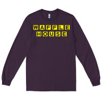 Plum waffle hause Long Sleeve Tee - PixelWave