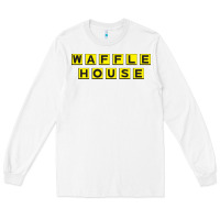 White waffle hause Long Sleeve Tee - PixelWave