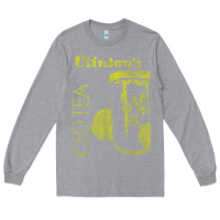 Heather Grey Clintons Iced Tea Long Sleeve Tee - PixelWave