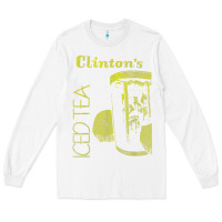 White Clintons Iced Tea Long Sleeve Tee - PixelWave
