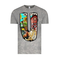 Cloud Rock farm life alphabet lowercase letters u Vintage Tee - BundleAndBundleShop