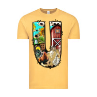 Vintage Mustard farm life alphabet lowercase letters u Vintage Tee - BundleAndBundleShop
