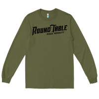 Army Green resto, round table pizza new Long Sleeve Tee - PixelWave