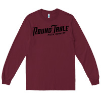 Burgundy resto, round table pizza new Long Sleeve Tee - PixelWave