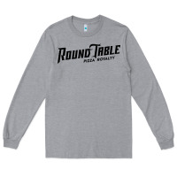 Heather Grey resto, round table pizza new Long Sleeve Tee - PixelWave