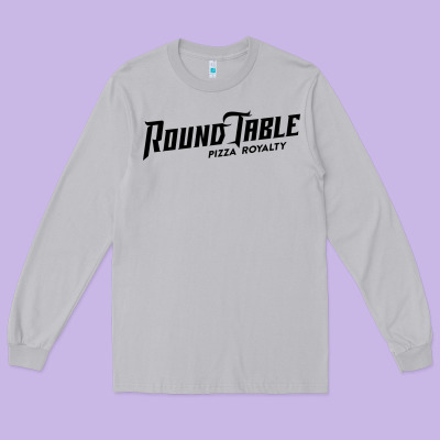 Resto, Round Table Pizza New Long Sleeve Tee Designed By Pixelwave