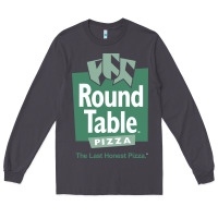 Smoke round table pizza Long Sleeve Tee - PixelWave