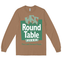 Toasted Coconut round table pizza Long Sleeve Tee - PixelWave