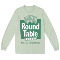 Matcha round table pizza Long Sleeve Tee - PixelWave
