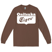 Chestnut onitsuka tiger Long Sleeve Tee - PixelWave