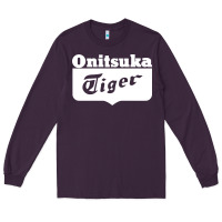 Plum onitsuka tiger Long Sleeve Tee - PixelWave