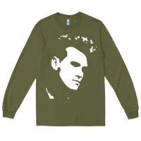 Army Green morrissey the smiths Long Sleeve Tee - PixelWave