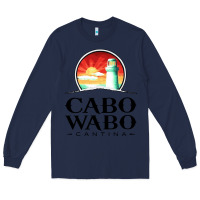 Navy cabo wabo Long Sleeve Tee - PixelWave
