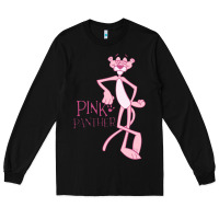 Black pink panther Long Sleeve Tee - PixelWave