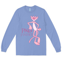 Colony Blue pink panther Long Sleeve Tee - PixelWave