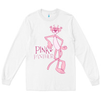 White pink panther Long Sleeve Tee - PixelWave