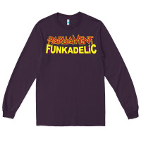 Plum parliament funkadelic Long Sleeve Tee - PixelWave