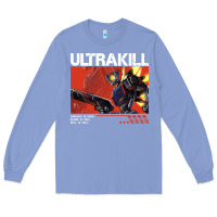 Colony Blue the merch ultrakill 1 Long Sleeve Tee - PixelWave