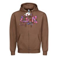 Chestnut valentines day lvn Zipper Hoodie - RanaPortraitStore