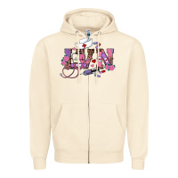 Sandshell valentines day lvn Zipper Hoodie - RanaPortraitStore