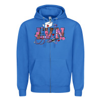 True Royal valentines day lvn Zipper Hoodie - RanaPortraitStore