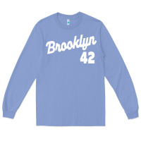 Colony Blue brooklyn 42 Long Sleeve Tee - PixelWave
