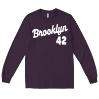 Plum brooklyn 42 Long Sleeve Tee - PixelWave