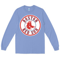 Colony Blue Boston R e d S o x Long Sleeve Tee - Craftify