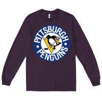 Plum penguins player sky Long Sleeve Tee - Craftify