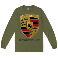 Army Green .Porches new Long Sleeve Tee - Craftify