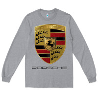 Heather Grey .Porches new Long Sleeve Tee - Craftify