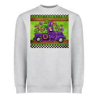 Heather Grey mardi gras truck Heavyweight Sweatshirt - Jasminsmagicworld