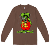Chestnut Official Rat Fink Original Merchandise 1 Long Sleeve Tee - Craftify