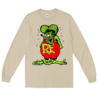 Mushroom Official Rat Fink Original Merchandise 1 Long Sleeve Tee - Craftify