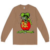 Toasted Coconut Official Rat Fink Original Merchandise 1 Long Sleeve Tee - Craftify